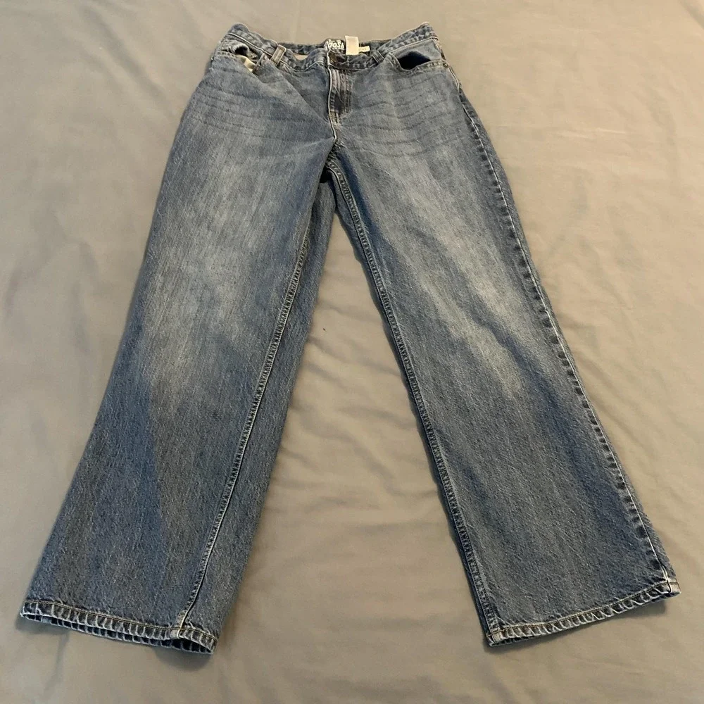 OshKosh B'gosh‎ Jeans Boys 14 Husky Blue Medium Wash Classic Straight Denim